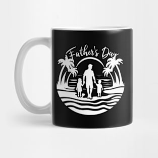 Sunset Stroll: Celebrating Father's Day Mug